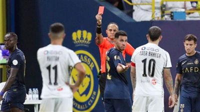 6 بطاقات حمراء على لاعبي الدوري السعودي في الجولة السادسة 
