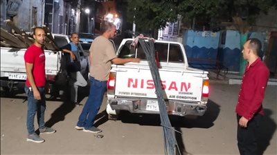 عمليات محافظة أسيوط تتلقى بلاغًا ضد مخالف لقانون البناء وإزالة فورية 