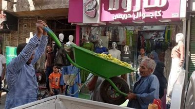 حملة مكبرة لرفع الإشغالات بشوارع مدينة نجع حمادي 