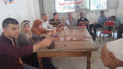  قافلة سكانية شاملة بقرية النبيرة بإيتاي البارود 