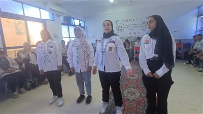 ختام أنشطة فرق الجوالة والجوالات بمراكز الشباب في الوادي الجديد