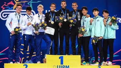 جامعة مصر للمعلوماتية تهنئ أحمد ومحمد الجندي لتتويجهما بذهبية العالم للخماسي الحديث 