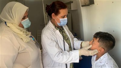 تنظيم قافلة طبية مجانية بقرية كوبري العبد بحوش عيسى 