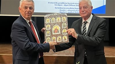 توقيع اتفاقية تآخي بين مدينة دهب المصرية ومدينة بولس خرسيخوس 