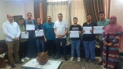 وكيل شباب الشرقية يستقبل الفائزين بالمسابقة الثقافية 