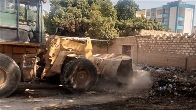  رئيس مركز الغنايم يتابع أعمال النظافة بنطاق المدينة 