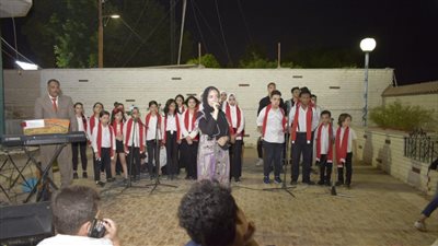 كورال أطفال المنيا تتألق فى إحتفالية نادى القضاة 