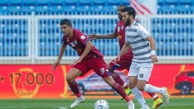 الطائي يهزم أبها بهدف كورديا في الدوري السعودي 