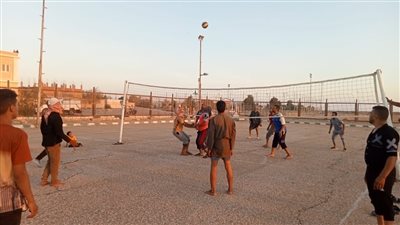 دوري كرة طائرة للشباب بالخارجة