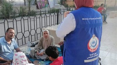 صحة سوهاج تنظم قافلة طبية بقرية الصوامعة شرق بأخميم 