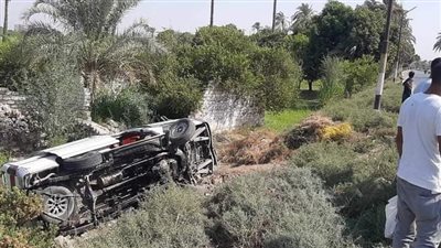بالأسماء.. إصابة 8 أشخاص في حادث تصادم بقنا 
