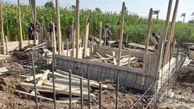 أسيوط: إزالة حالة تعد على الأراضي الزراعية بمدينة الفتح 