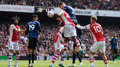 موعد مباراة اَرسنال ومانشستر يونايتد بالدوري الإنجليزي