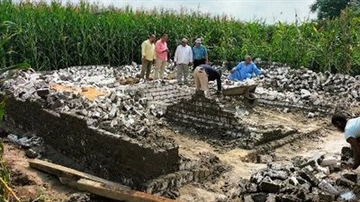 صور| إزالة التعديات المخالفة على الأراضي الزراعية بمراكز الشرقية