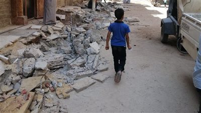 رفع كفاءة الإشغالات في شوارع مركز ديروط