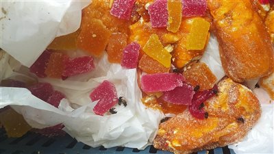 ضبط 2 طن حلويات ومواد غير صالحة للاستهلاك الآدمي بالغربية 