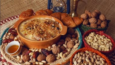 طريقة تحضير أم علي بالمكسرات الشهية