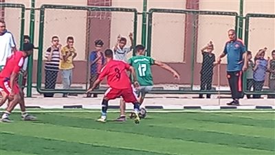 دوري خماسي قدم للشباب بمركز شباب جرف سرحان ضمن مبادرة 