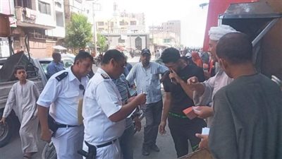 حملة إشغالات ومرافق موسعة تجوب شوارع مدينة نجع حمادى 