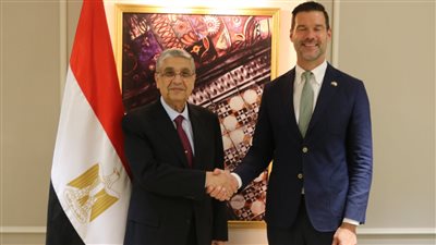 وزير الكهرباء يستقبل وزير التعاون الإنمائي الدولي والتجارة الخارجية السويدي