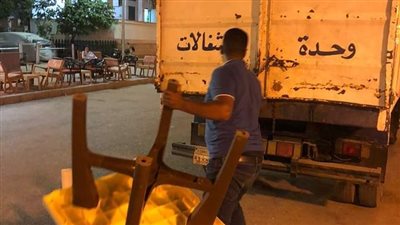 رفع الإشغالات ومكافحة الحشرات برأس البر 