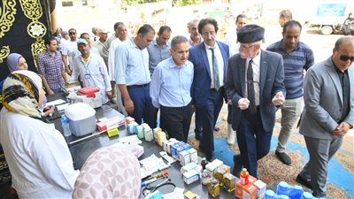 محافظ الغربية يشهد إنطلاق فعاليات التنمية البشرية بقرية صالحجر 