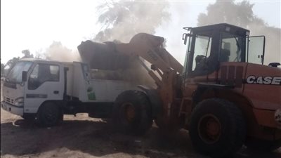  حملة لرفع المخلفات الصلبة من نقاط التجمع ورفع كفاءة شوارع ديروط