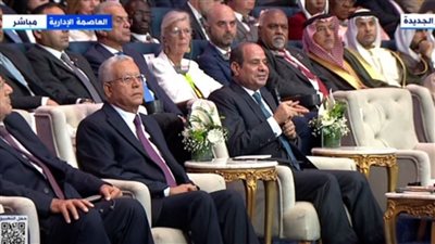 السيسي: رغم تعداد السكان 9 ملايين ضيف مصر قادرة على التعايش 