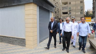 محافظ الجيزة يتابع أعمال إنشاء موقف سرفيس ناهيا وتوسعاته