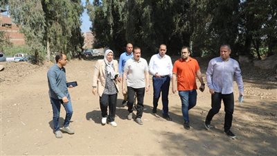  محافظ المنوفية يتفقد أعمال الرصف والتطوير بطريق العراقية / زاوية الناعورة