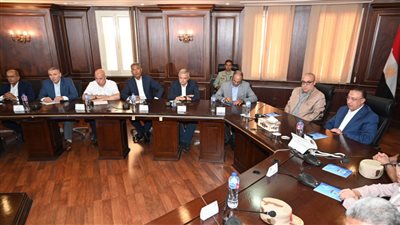 وزير الإسكان ومحافظ الإسكندرية يستعرضان موقف مشروعات فصل مياه الأمطار