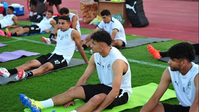 تدريبات قوية للمنتخب الأوليمبي استعدادا لودية روسيا للمحليين