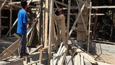 إزالة فورية لـ3 حالات تعدى بقروى الرحمانية بنجع حمادي 