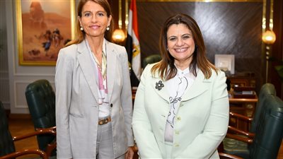 وزيرة الهجرة تبحث مع المدير الإقليمي لليونيسكو بالقاهرة والدول العربية التعاون المشترك 