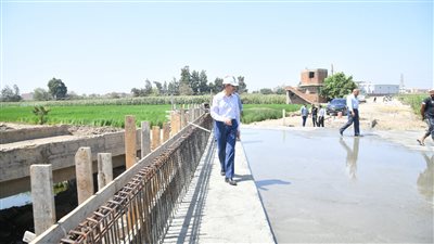 محافظ الغربية يتابع مشروعات الرصف والتطوير بطنطا 