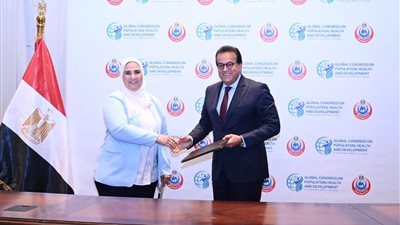 الصحة والتضامن توقعان بروتوكول لتأثيث دور حضانة أطفال بمراكز تنمية وصحة الأسرة