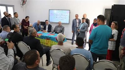 محافظ بني سويف يفتتح مدرسة سنور للتعليم المجتمعي