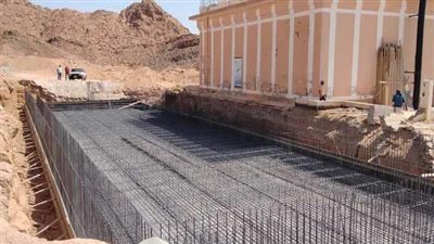 توسيع خزانات المياه في منطقة العصلة بمدينة دهب