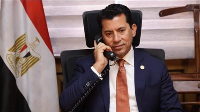 وزير الرياضة يطمئن على بعثة منتخب مصر للجودو بعد وقوع زلزال المغرب