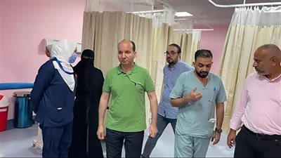 وكيل صحة القليوبية يتفقد مستشفي القناطر الخيرية المركزي 