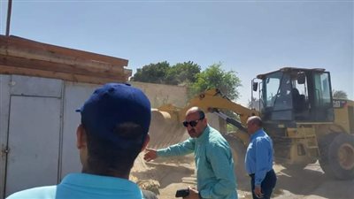 إزالة 90 حالة تعد على أملاك الدولة بمركز بني سويف