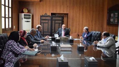 تطوير البنية التحتية لمركز المؤتمرات بجامعة بني سويف 