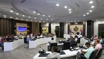 سكرتير أسوان يترأس الاجتماع التنسيقي لخطة التدريب العملي لمجابهة الأزمات والكوارث 