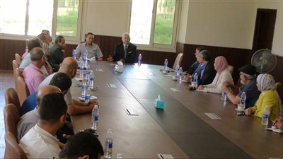 اجتماع بجامعة المنيا الأهلية استعدادًا لبدء الدراسة