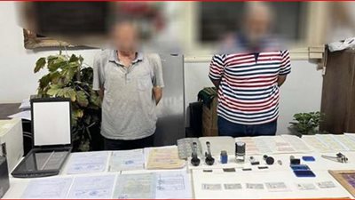 القبض على عاطلين مُتهمين بتزوير توكيلات رسمية