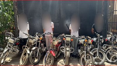  ضبط 4 عناصر إجرامية تخصصوا في سرقة الدراجات النارية بمدينة نصر  