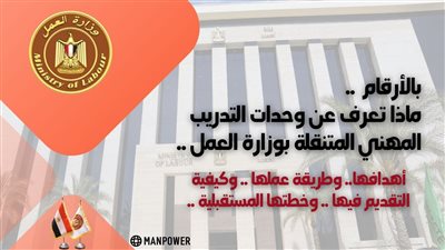  وحدات التدريب المتنقلة بوزارة العمل: أهدافها..وطريقة عملها..وكيفية التقديم فيها (إنفوجراف)