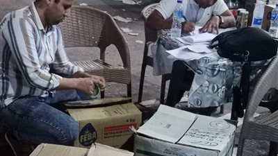 ضبط 445 كجم و260 لترا وتحرير 66 محضرا بحملة مكبرة على الأسواق بمدينة رأس سدر