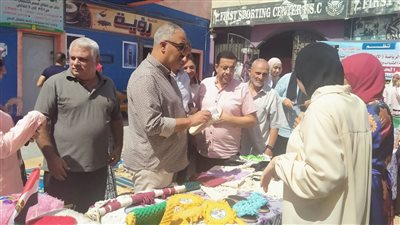 الشباب والرياضة تقيم معرضًا دائمًا للمنتجات اليدوية والحرفية في القليوبية