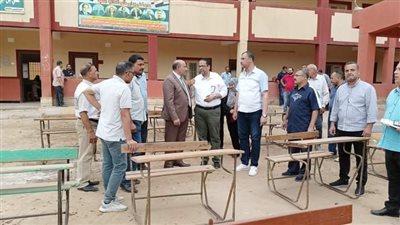 وكيل تعليم الغربية يتابع مدارس بسيون 